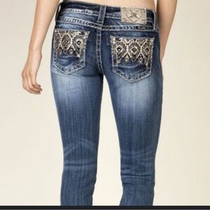Miss Me Size 31 Skinny Leg Denim Jeans